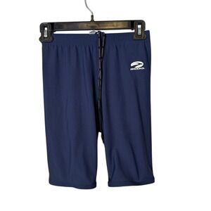 Brooks Men Compression Running Shorts Size S Blue Layering Training Activewear